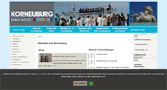 Desktop Screenshot of korneuburg.gv.at